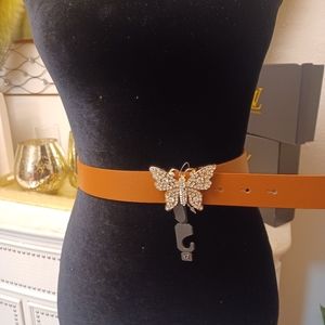 Butterfly Rhinestone Belt
